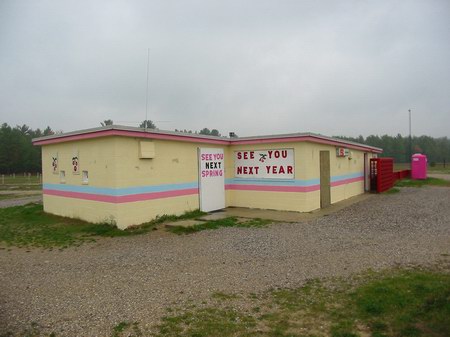 Cherry Bowl Drive-In Theatre - Projection - Photo From Water Winter Wonderland (newer photo)